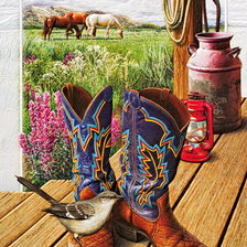 Схема вышивки «Дикий Запад»