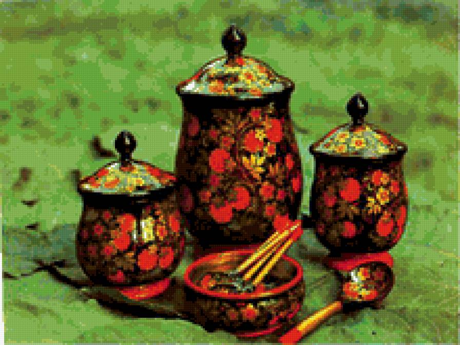 Хохлома - роспись - предпросмотр