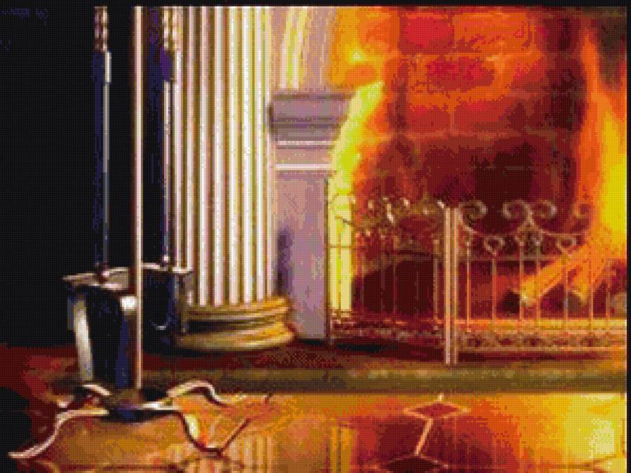 полиптих камин №3 - камин, очаг - предпросмотр