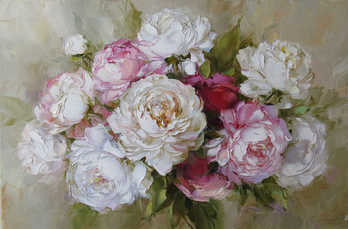 Розы - цветы, букет - оригинал