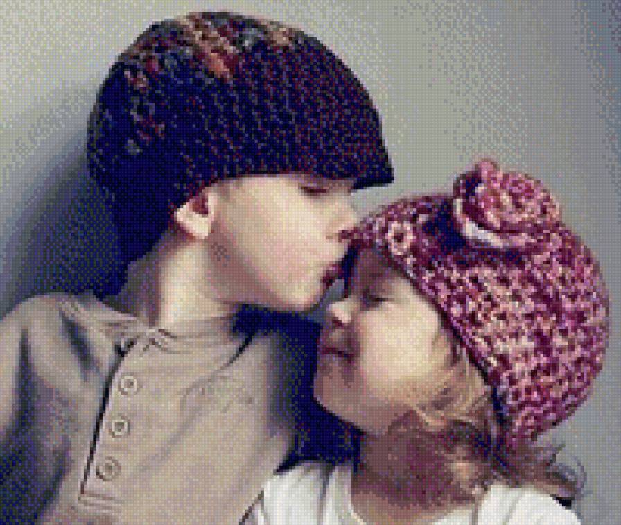 Ангелочки))) - девочка, дети, портрет, мальчик - предпросмотр