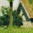 Предпросмотр схемы вышивки «Избушка в трех соснах» (№904251)