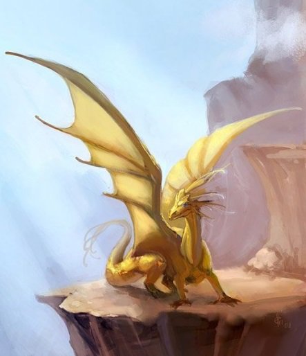 Золотой дракон - оригинал