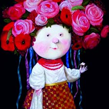 Схема вышивки «Хлебушек с салом»