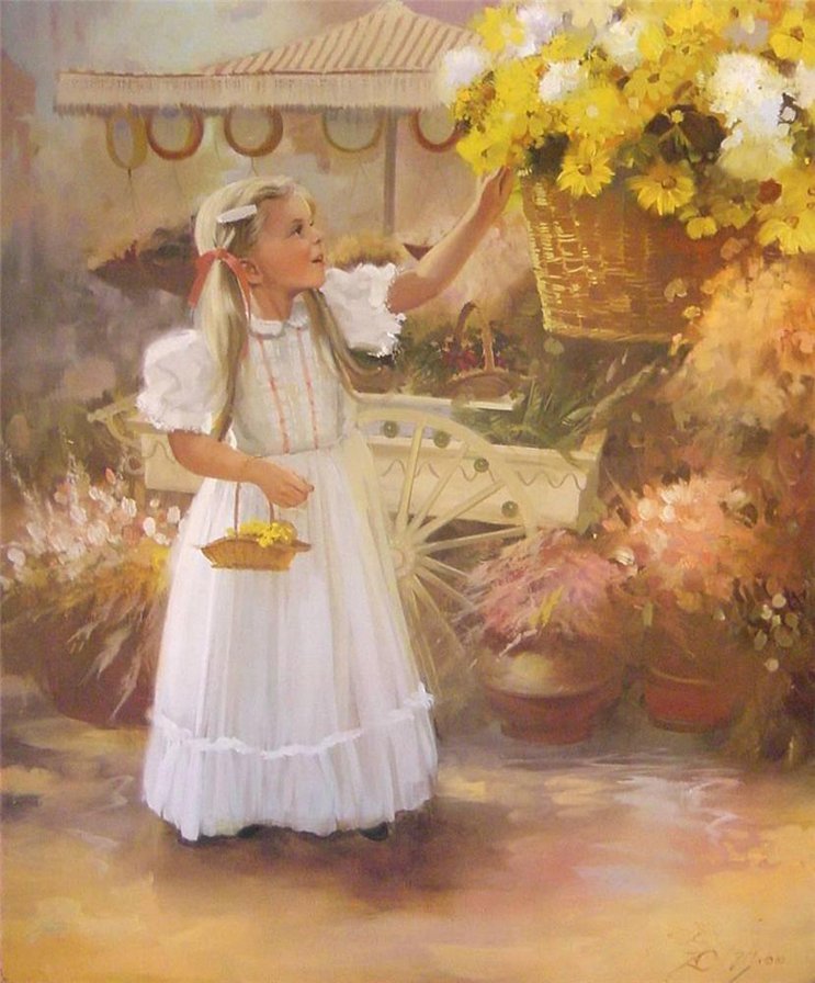 на прогулке - дети - оригинал