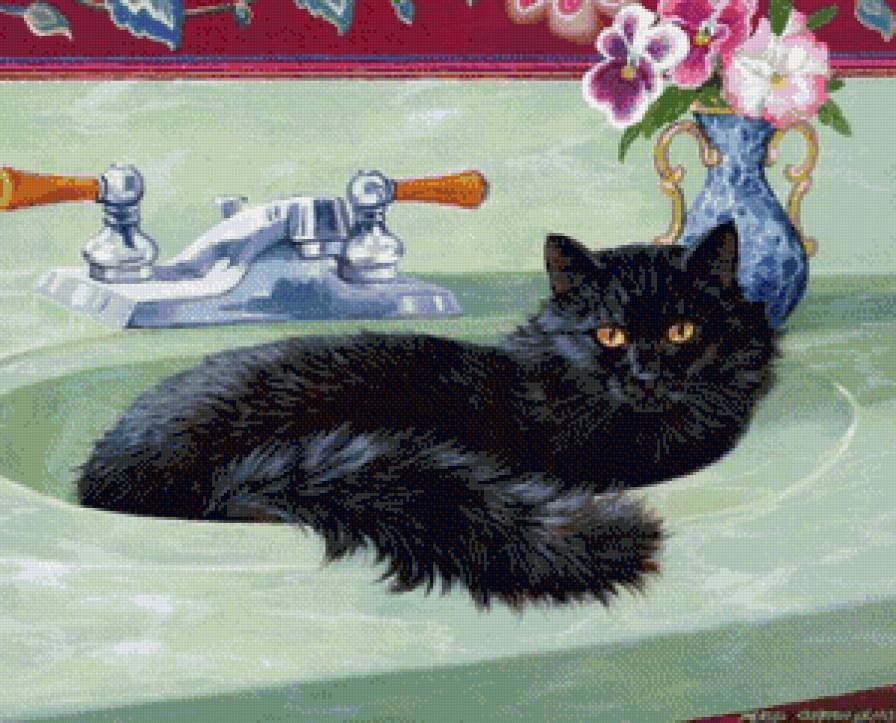 пристроился - коты, кот - предпросмотр