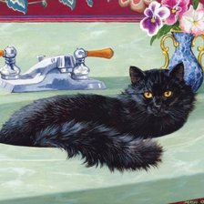 пристроился