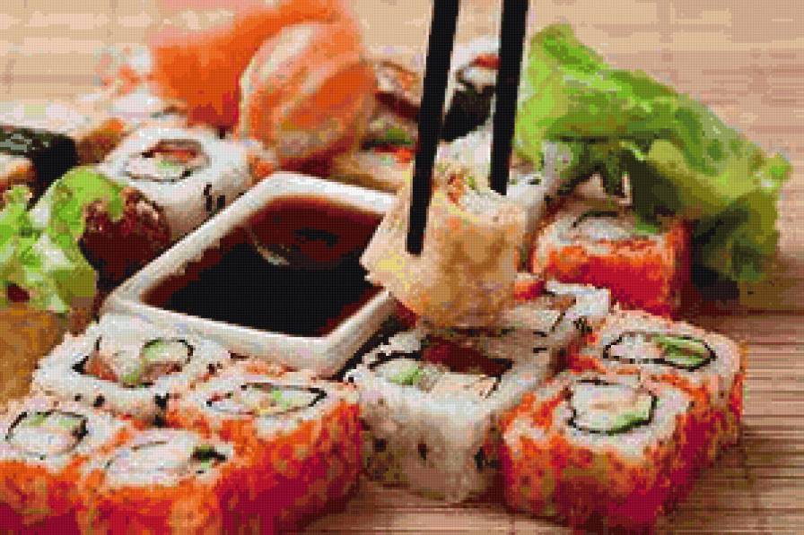 суши - суши, натюрморт, еда - предпросмотр