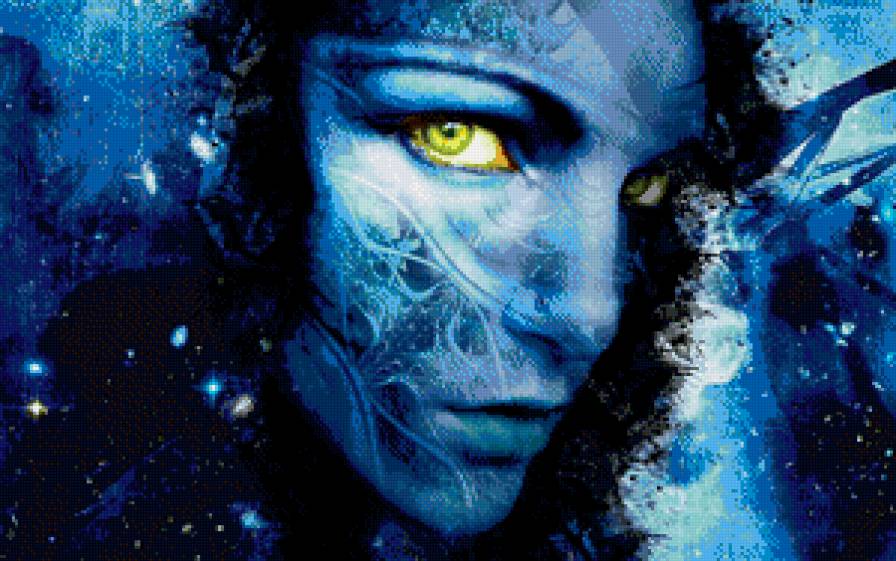 неземная - девушка - предпросмотр