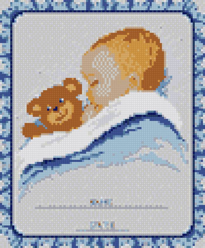 метрика - дети. мальчик, метрика - предпросмотр