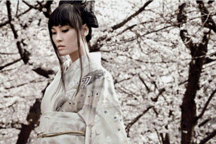 Гейша - япония - предпросмотр