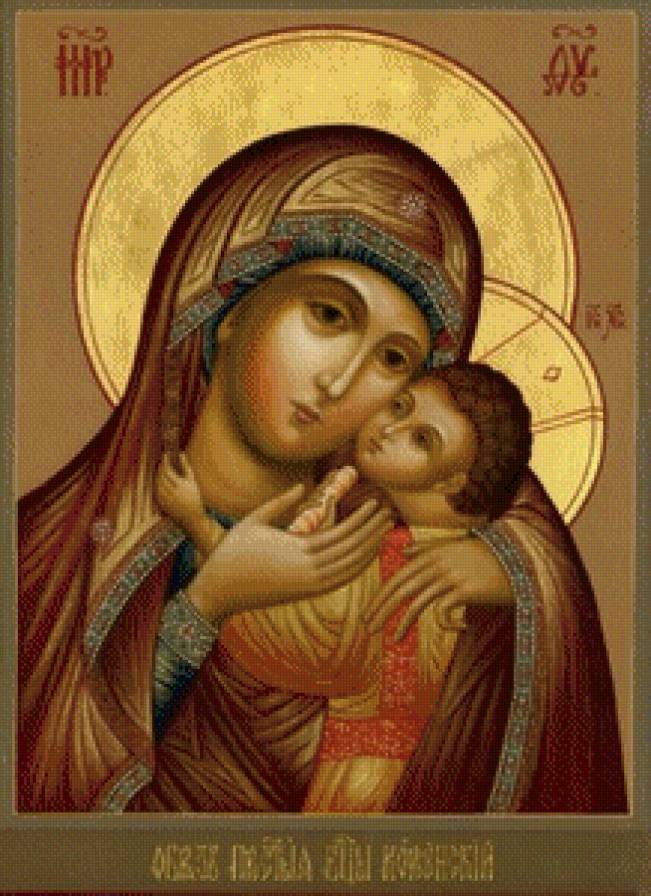 икона Корсунской Божьей Матери - икона - предпросмотр