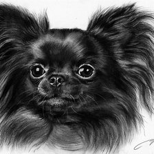 Схема вышивки «собака1»