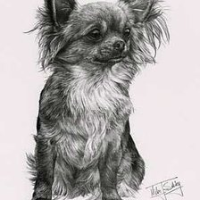 Схема вышивки «собака3»