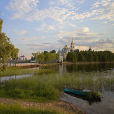 Летний пейзаж на озере