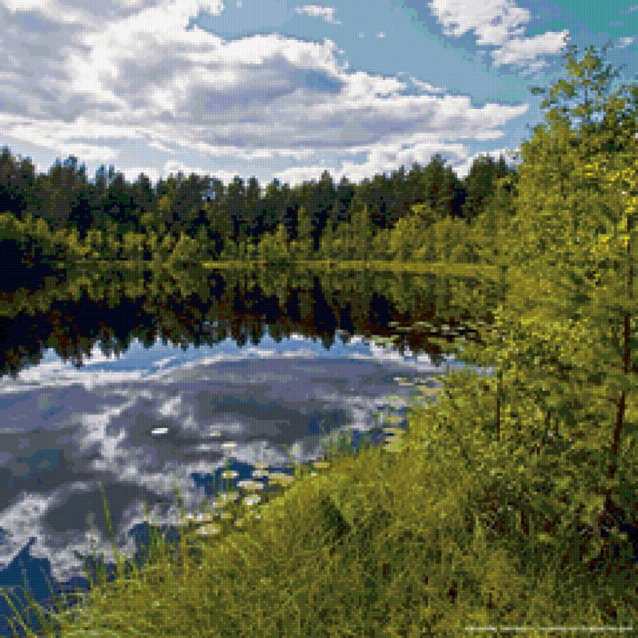 Озеро Селигер - озеро, пейзаж, природа - предпросмотр