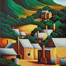 Схема вышивки «Paisaje Andino»