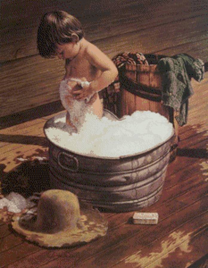 Мойдодыр - картина, люди - предпросмотр