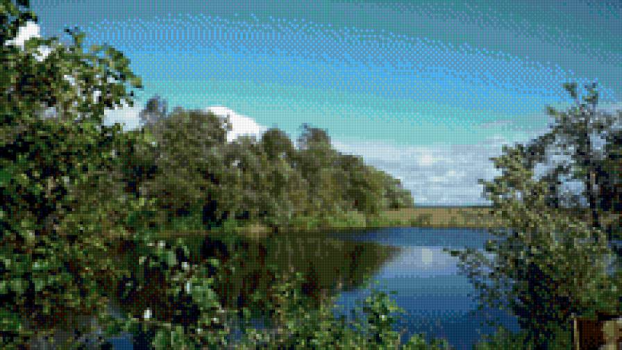 Озеро Селигер - природа, пейзаж, озеро - предпросмотр