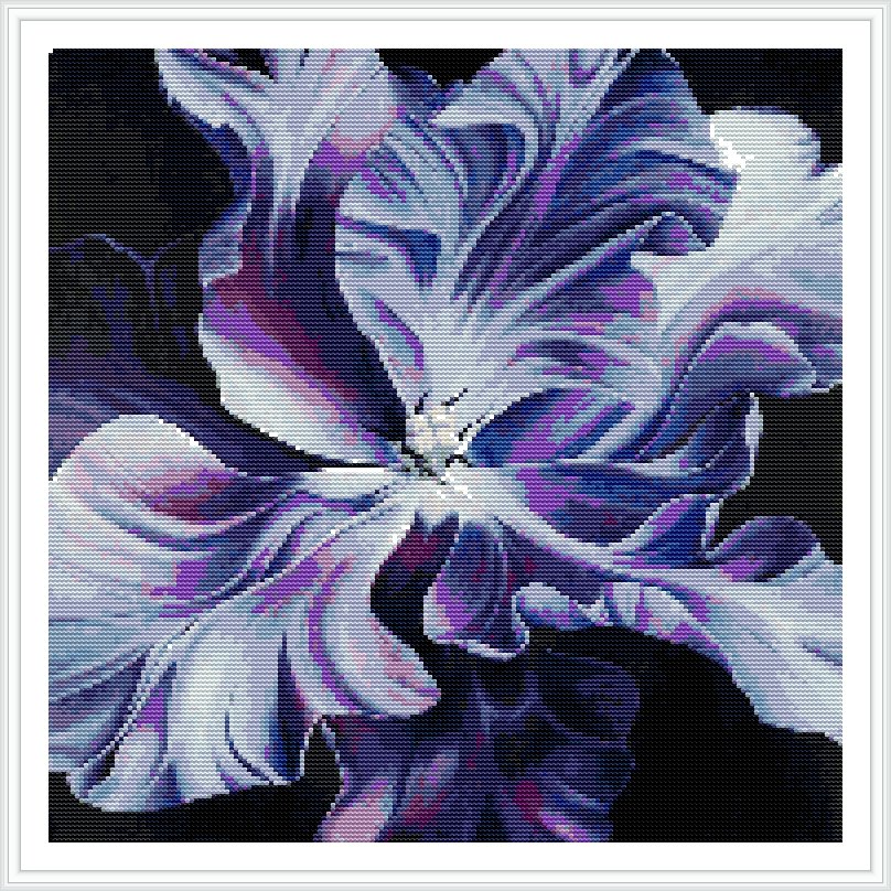 Голубой ирис - ириски, ирис, голубой, цветы - оригинал