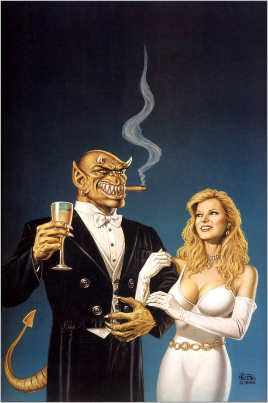 красавица и чудовище - пара - оригинал