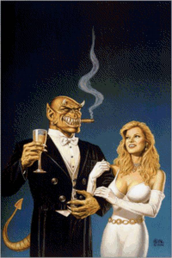 красавица и чудовище - пара - предпросмотр