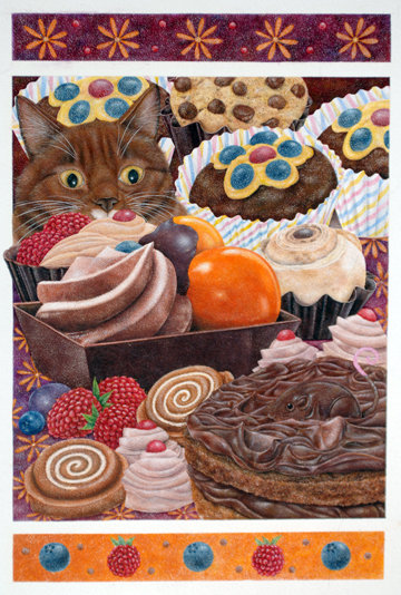 ну и вкуснятина - коты, кот - оригинал