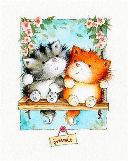 друзья - мультяшки - оригинал