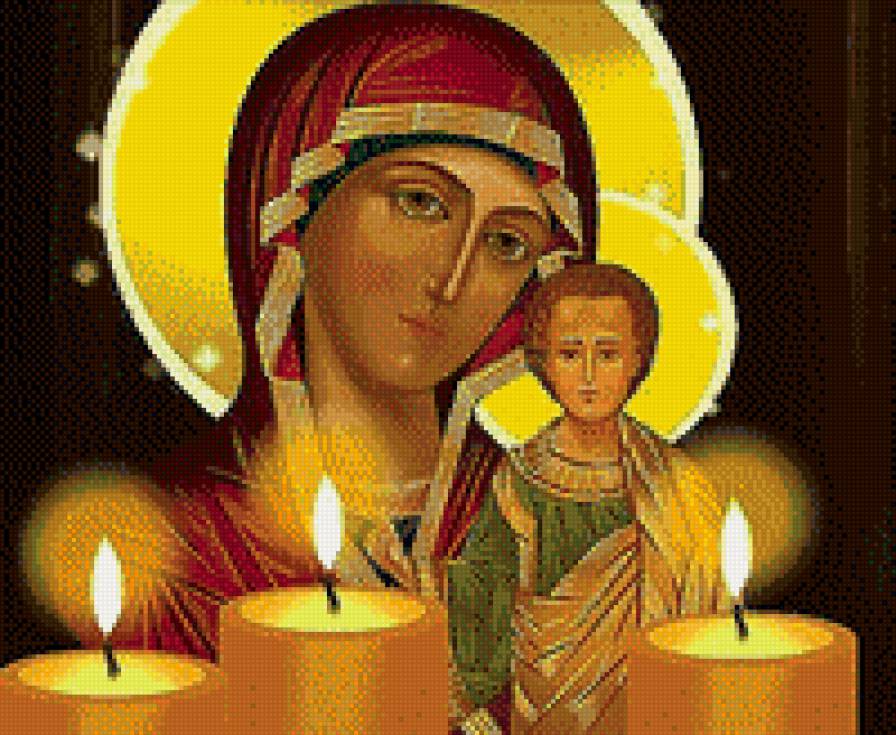 богородица - икона - предпросмотр