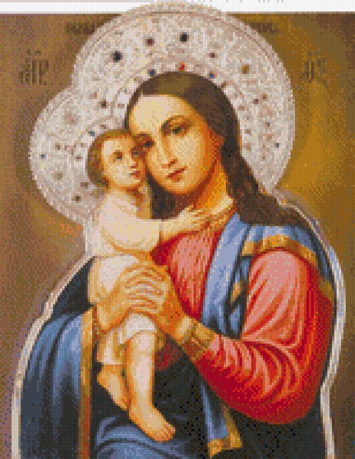 богородица - икона - предпросмотр
