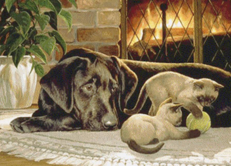 у камина - предпросмотр