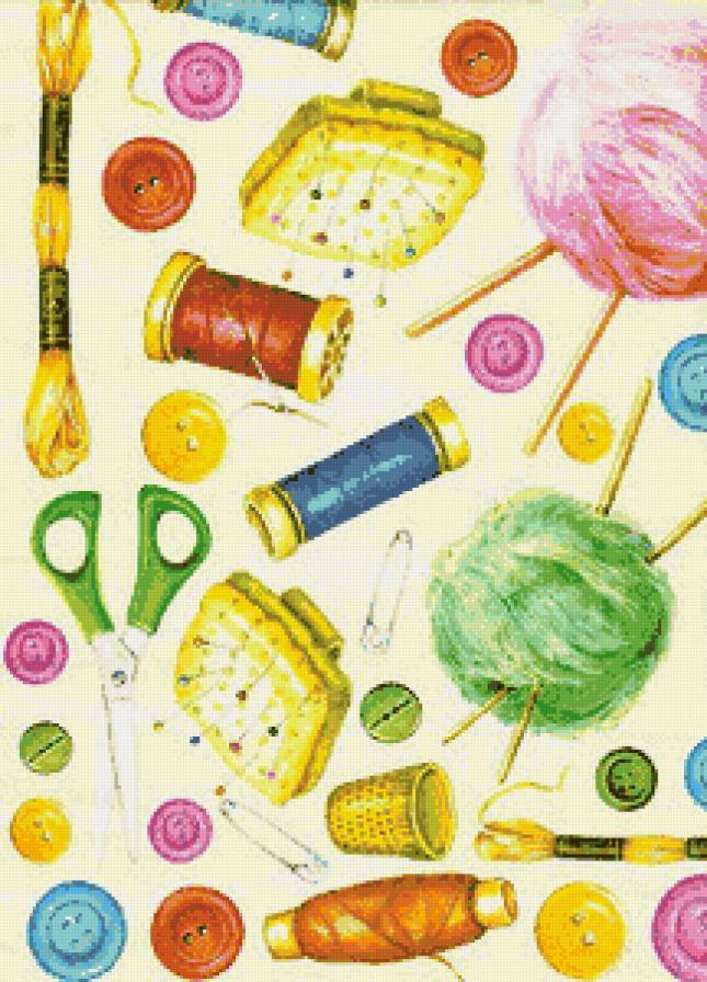 набор для рукоделия - творчество - предпросмотр