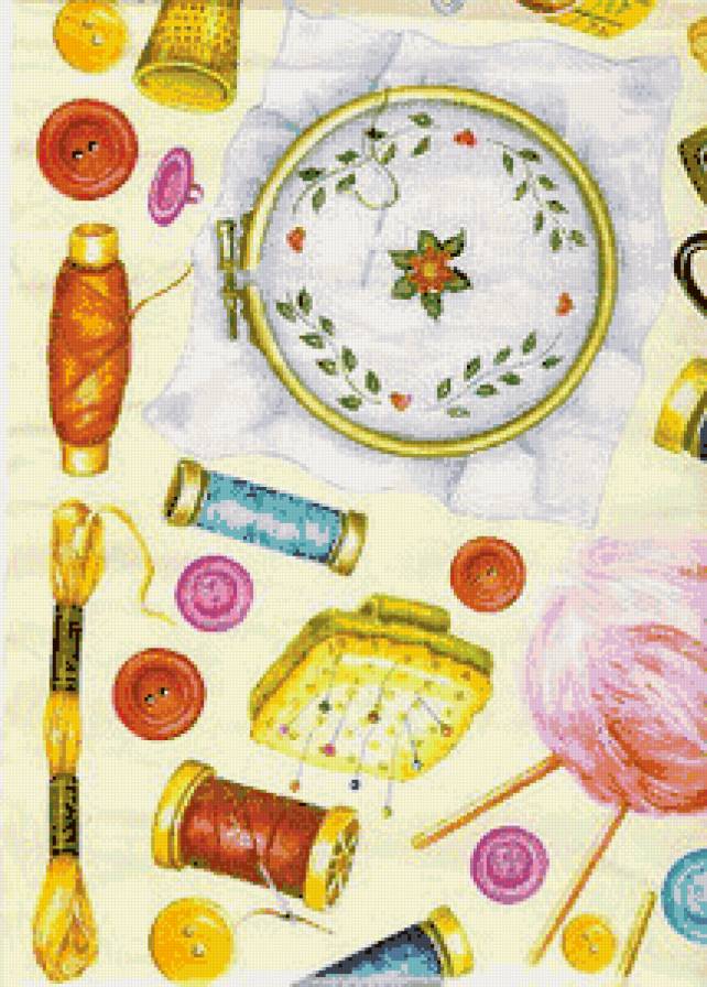 набор для рукоделия - творчество - предпросмотр