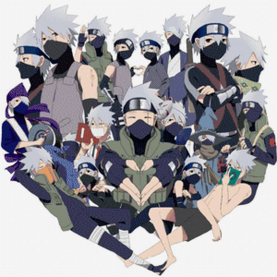 Kakashi Hatake 002 - kakashi, какаши, hatake, аниме, naruto, хатаке, anime, наруто - предпросмотр
