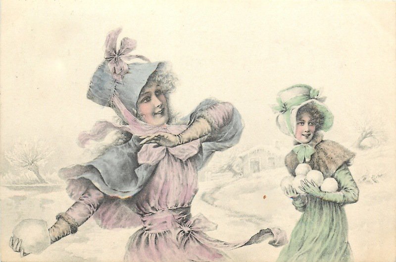 зимние забавы - оригинал