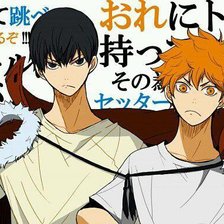 Схема вышивки «Тобио Кагэяма и Сёё Хината 006»