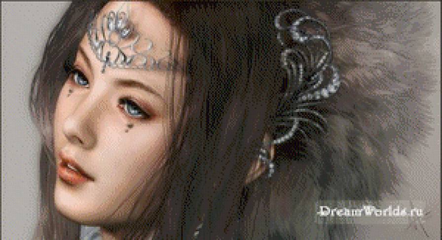 фэнтези-девушка - фэнтези - предпросмотр