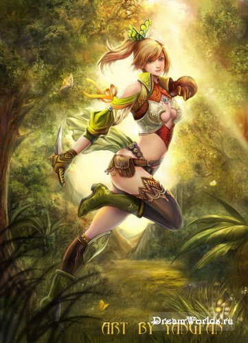 эльфийка - эльфийка - оригинал