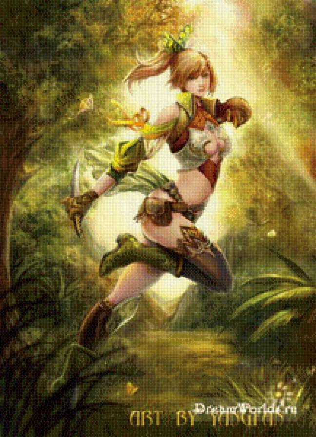 эльфийка - эльфийка - предпросмотр