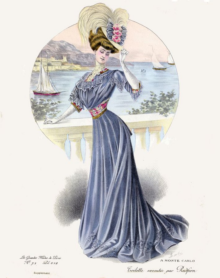 винтажная открытка - оригинал