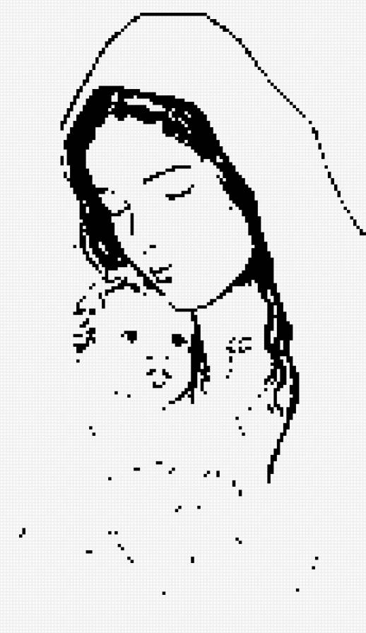 Maria yJesus niño - religioso - предпросмотр