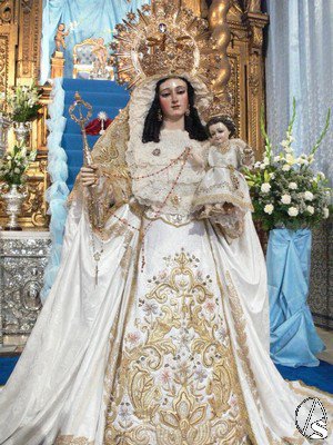 Virgen de las nubes - religioso - оригинал