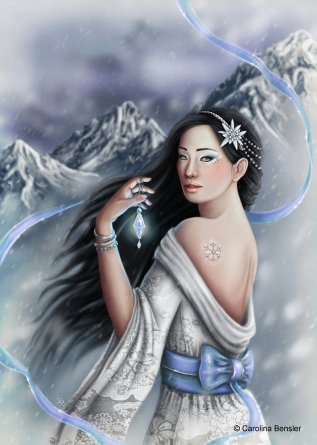 ледяная - девушка - оригинал