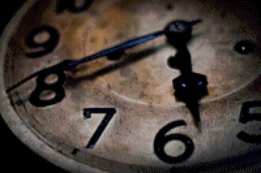 Время - часы, минуты, время - предпросмотр