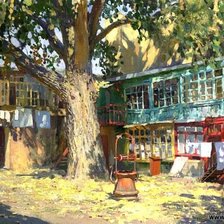 Старый дворик