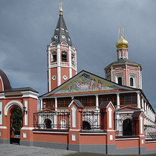 Схема вышивки «Храм»