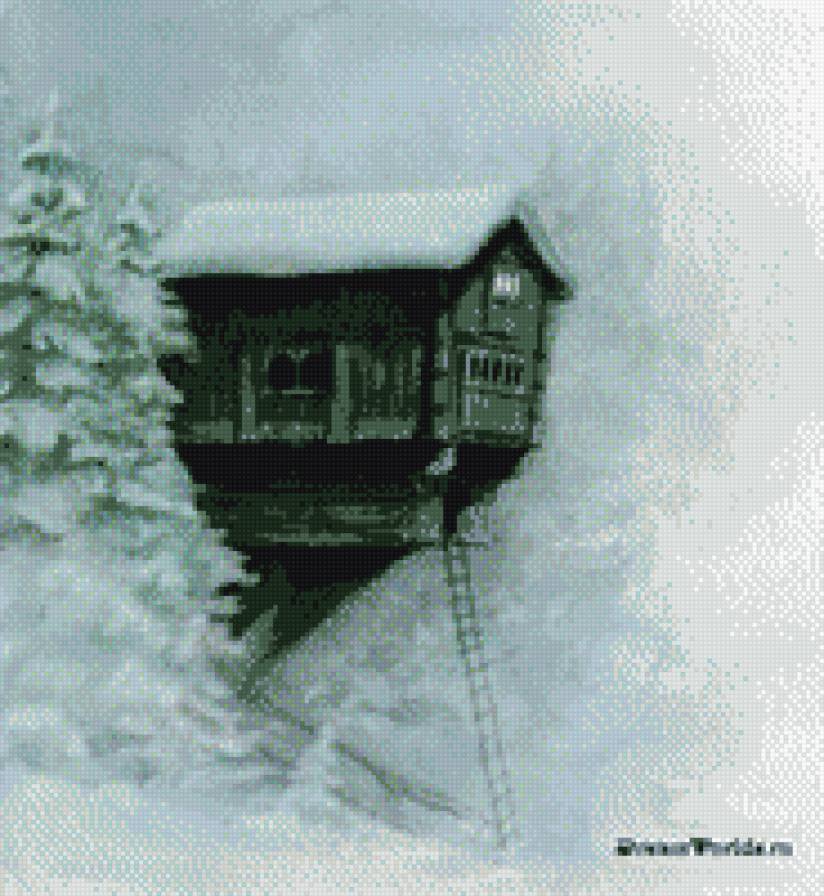 Избушка - скандинавский фольклор, сказка - предпросмотр