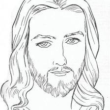 Оригинал схемы вышивки «Imagen de Jesus 20» (№911988)