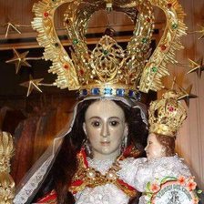 Схема вышивки «Virgen del Cisne de Churonitte»