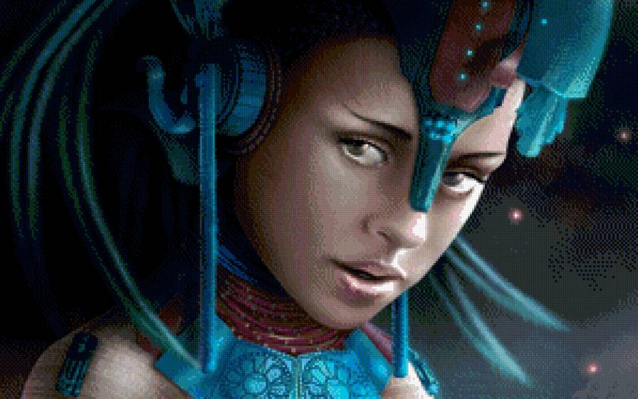 фантастическая - девушка - предпросмотр